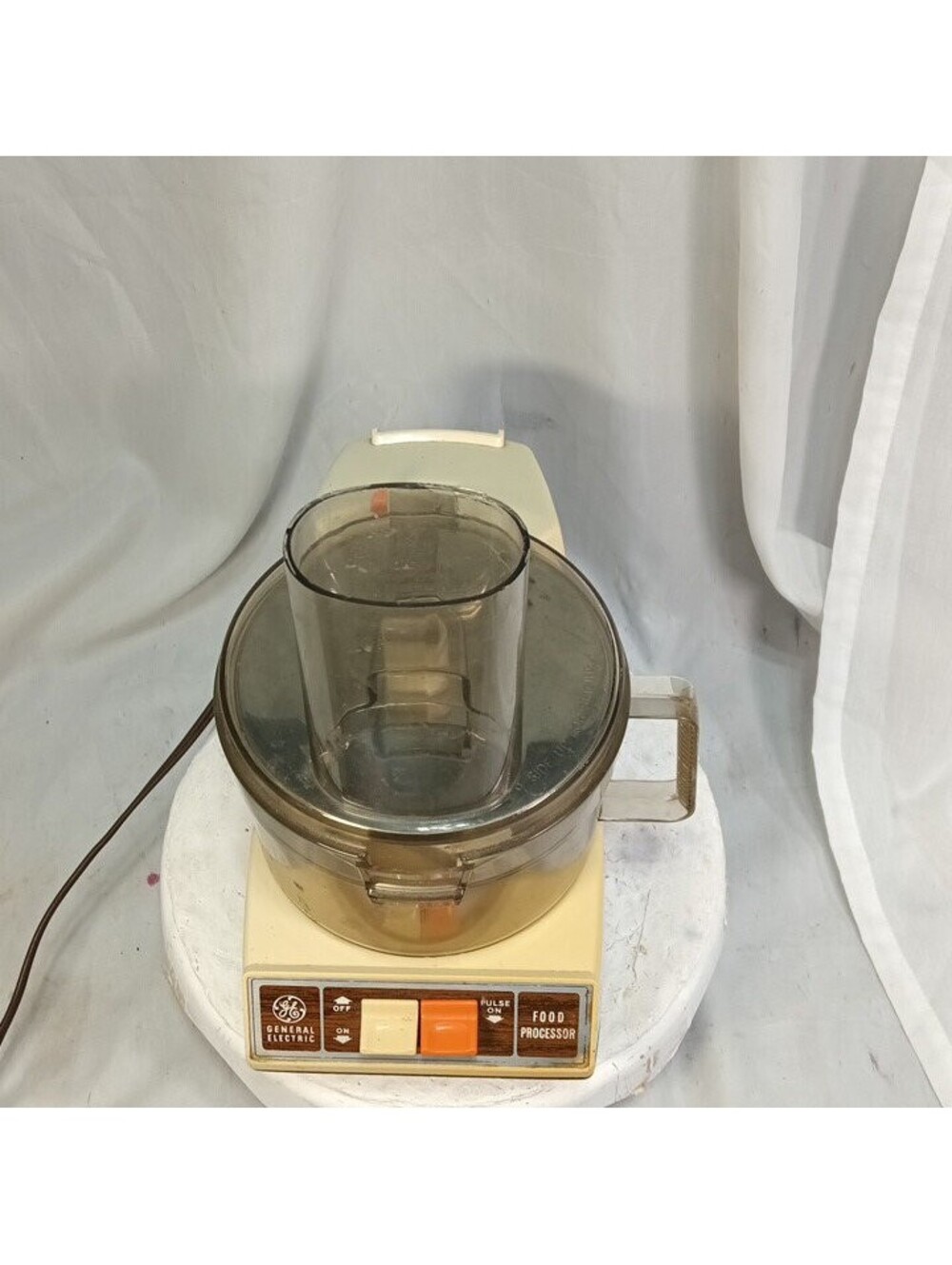 GE D1FP1B Vintage Food Processor General Electric Retro 1970s Kitchen Tested